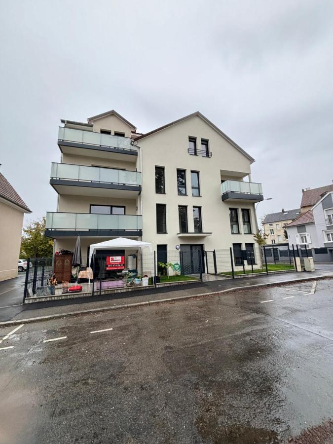 Апартаменти Duplex Neuf Parking Terrasse Мюлуз Екстер'єр фото